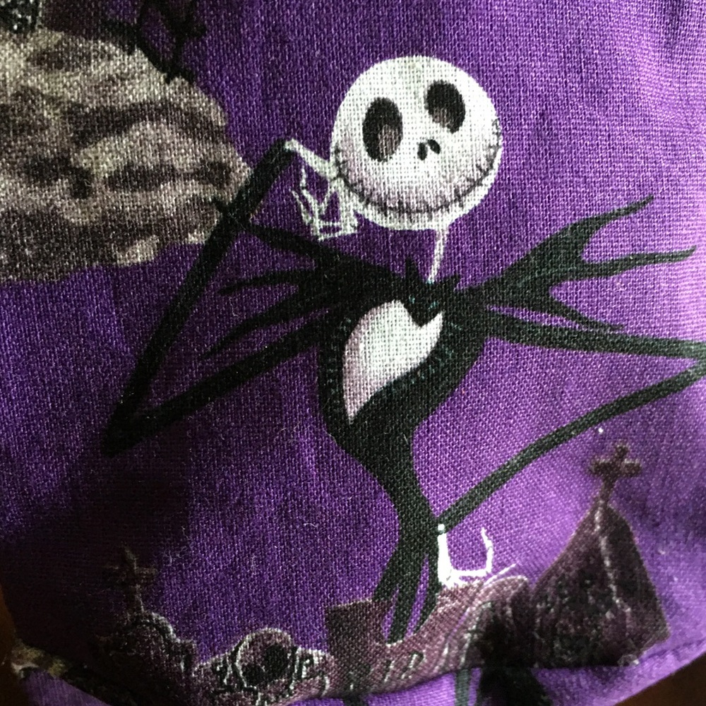 nightmare before christmas double lined mask - Picture 2 of 3